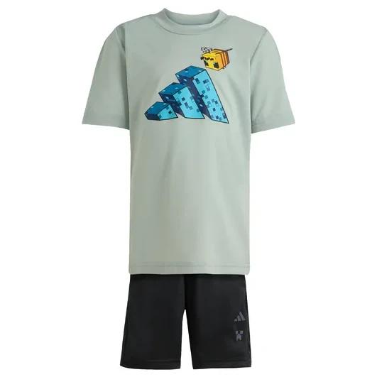 Conjunto adidas Entrenamiento Minecraft Unisex Verde