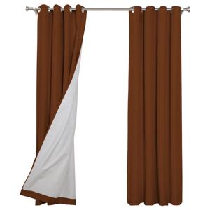 Cortina blackout Nantes 140x230 cm terracota