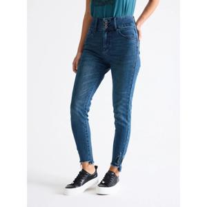 Jeans Push Up 3 Botones Basta Deshilachada