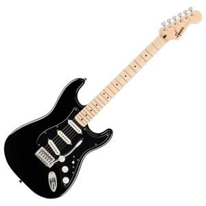 Guitarra Eléctrica Squier FSR Sonic Stratocaster Black Pickguard White Plastic Parts