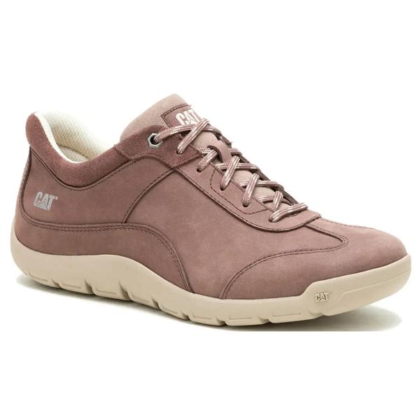 Zapatilla Cuero Mujer Versy Lo Café CAT