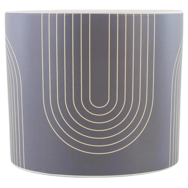 Maceta Loft gris oscuro 17 cm