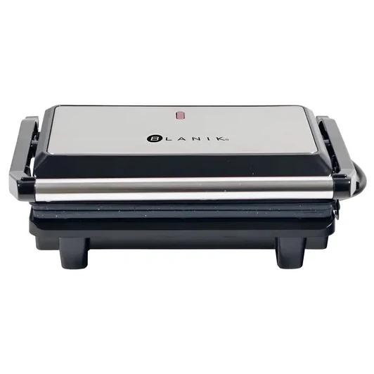 Plancha Panini Cerámica Blanik Bpp090 Color Plateado