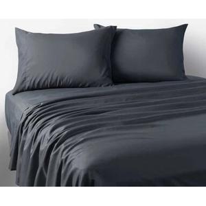 Juego de Sábanas Rosen 2 Plazas Microfibra Gris Oscuro