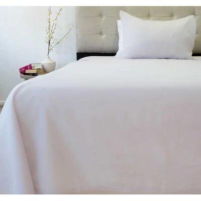 Juego de Sábanas Doral 1,5 Plazas Lisas 210 Hilos Rosado