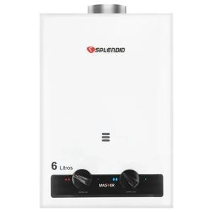 Calefont a gas GLP Splendid Master MV SB 6 blanco