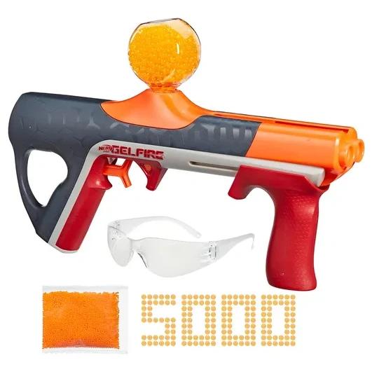 Lanzador Nerf Pro Gelfire Quadrant 5.000 Recargas Multicolor