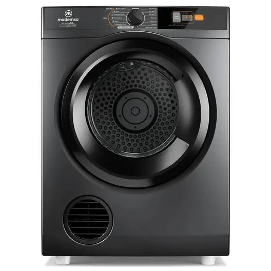 Secadora de Ropa 9kg Carga Frontal Secado Automático Negro