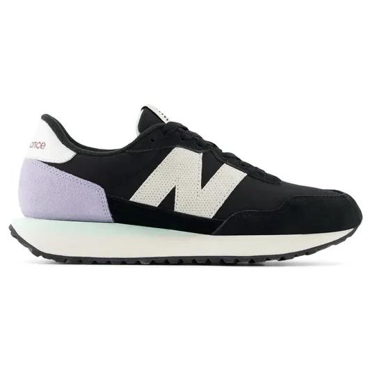 Zapatillas Urbanas Mujer New Balance 237 Negra/morada