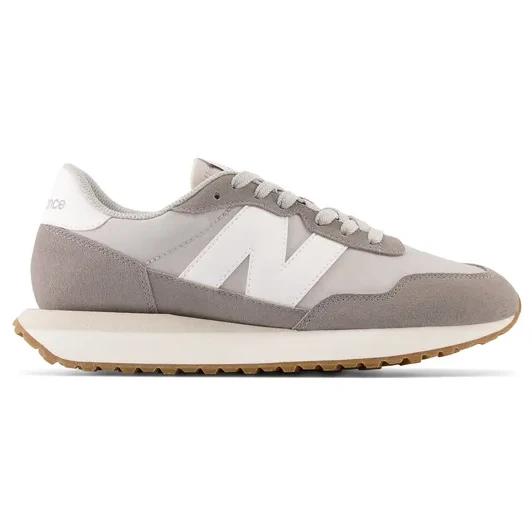 Zapatillas Urbanas Mujer New Balance 237 Beige/Blancas