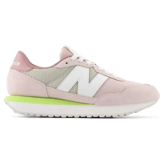 Zapatillas Urbanas Mujer New Balance 237 Rosada Beige