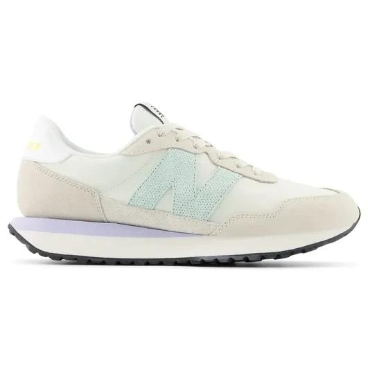 Zapatillas Urbanas Mujer New Balance 237 Beige/Celeste