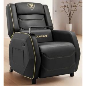 Sofa Gamer Cougar Ranger Pro Royal Color Dorado Cuero PVC transpirable