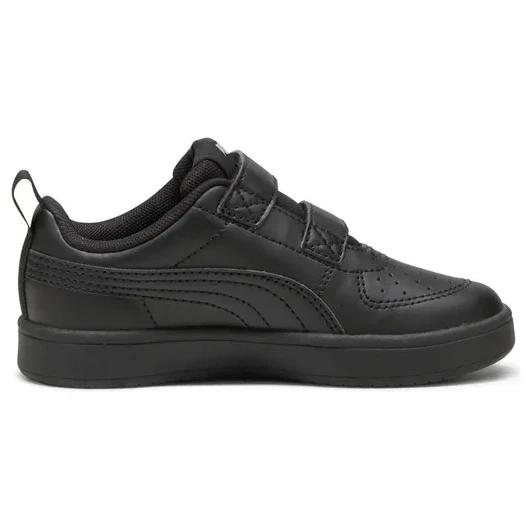 Zapatilla Negra Para Niños Puma Rickie