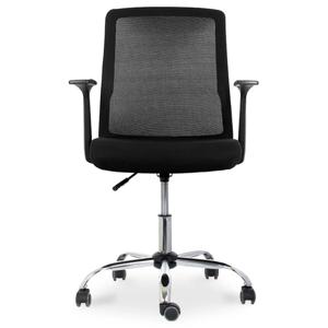 Silla de escritorio Cuba Media malla negro Form Office