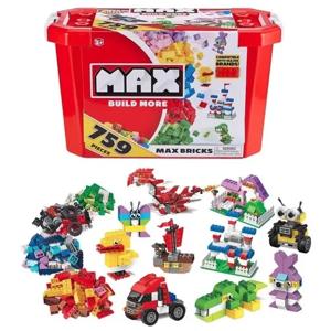 Zuru Max Build More Caja De Ladrillos Grande 759 Piezas