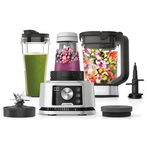 Licuadora 1200w Ninja Foodie 3 en 1 Plateado