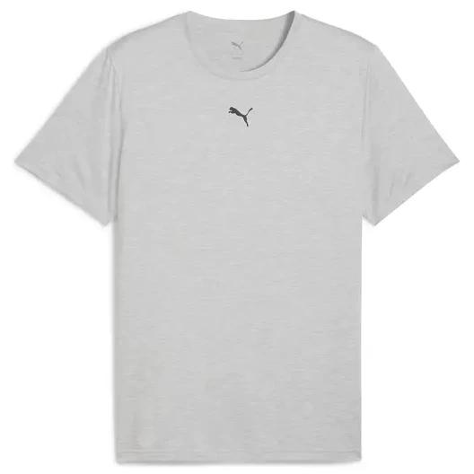 Polera Puma M Tad Essentials Heather Cat Tee Gris Hombre