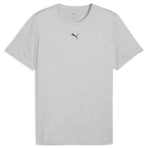 Polera Puma M Tad Essentials Heather Cat Tee Gris Hombre