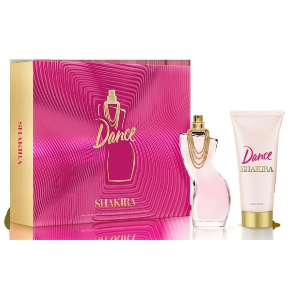 Set Perfume Shakira Dance EDT Mujer 50 ml + Loción Corporal 75 ml