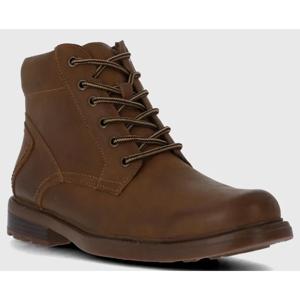 Botín Cuero Hombre Quero Café Hush Puppies