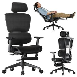 Silla Ergonómica Air Mesh Soporte Lumbar Flotante 3D