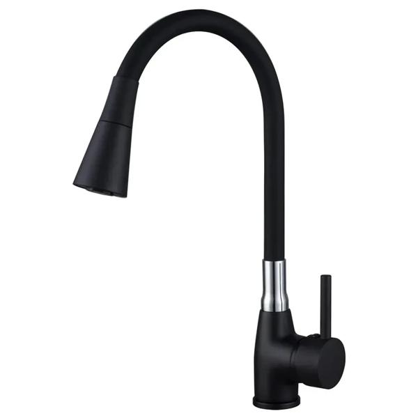 Llave Monomando Iris Negro