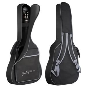Funda Para Guitarra Eléctrica/Acústica 41 Pulgadas Ibrah Negro