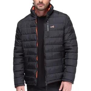 Chaqueta Parka Reversible Hombre Negro / Terracota Kano Alerce