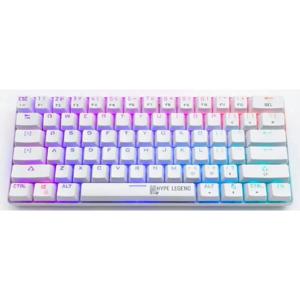 Teclado Mecánico Hype Legend Outemu Red Blanco RGB