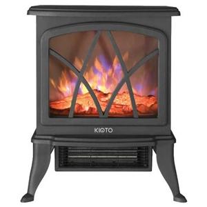 Chimenea Eléctrica Kioto GR25-AKARI Negro
