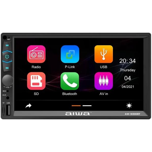 Radio doble din Android Carplay Bluetooth pantalla 7"