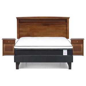 Cama europea 2 plazas New style 6 + set Veneto Rosen