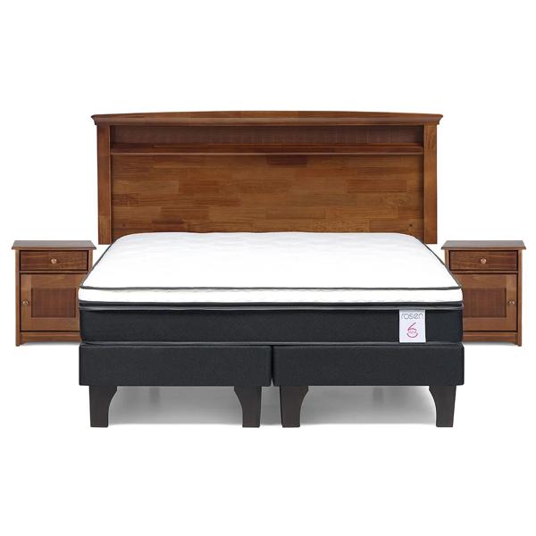 Cama europea king New style 6 + set Veneto Rosen