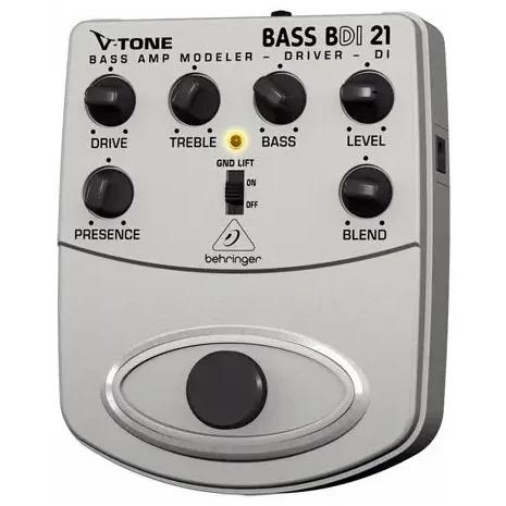 Behringer BDI-21 V-Tone Bass Driver Pedal para Bajo