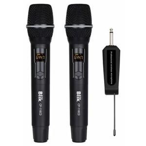 Par de Micrófonos Blik Inalámbricos con Receptor
