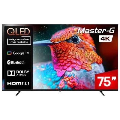Smart TV QLED 75" Master-G 4K Google TV