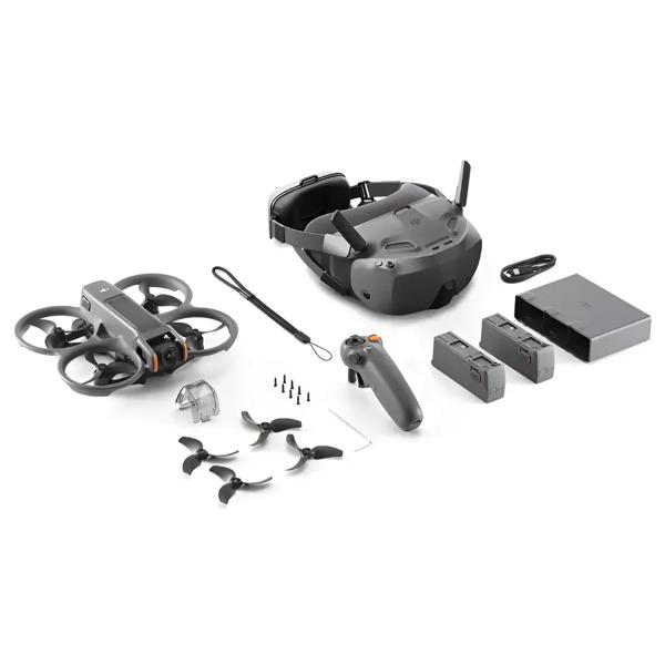 Drone DJI Avata 2 Fly More Combo (Tres Baterías) Negro