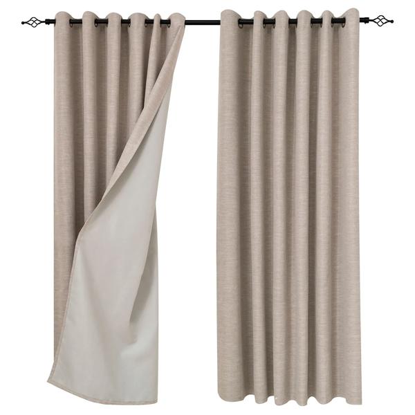 Cortina blackout Taren 140x230 cm beige