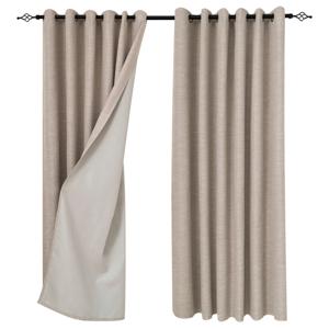 Cortina blackout Taren 140x230 cm beige