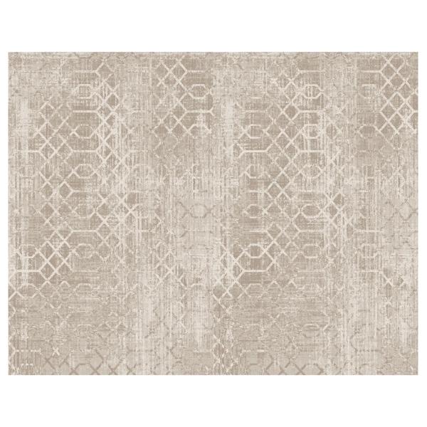 Alfombra 120x180 cm wash geo beige Cotidiana