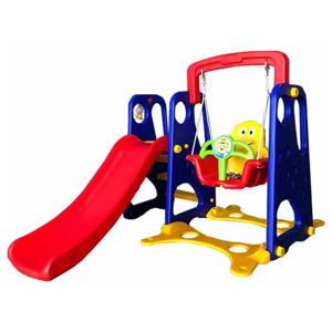 Resbalín, columpio y aro básquetbol Smile 3 en 1 Kidscool