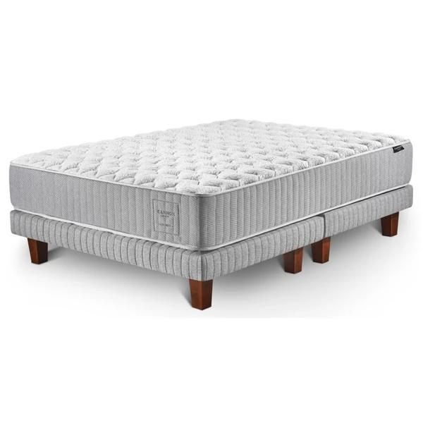 Cama Europea Hybrid Cotton 2 Plazas Base Dividida