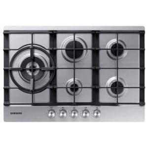 Encimera a Gas 5 Quemadores Gris