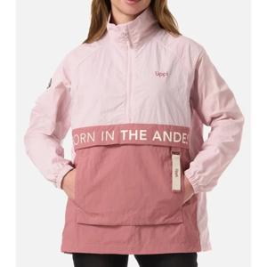 Chaqueta Mujer WindCity WindBreaker 1/4 Zip Jacket Rosa Claro Lippi