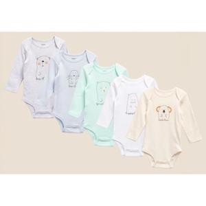 Pack de 5 Bodys Bebé Niño Algodón YAMP