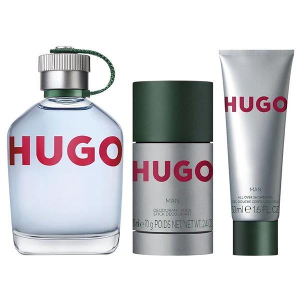 Set Perfume Man EDT Hombre 125 ml + Shower Gel 50 ml + Deo Stick 75 ml