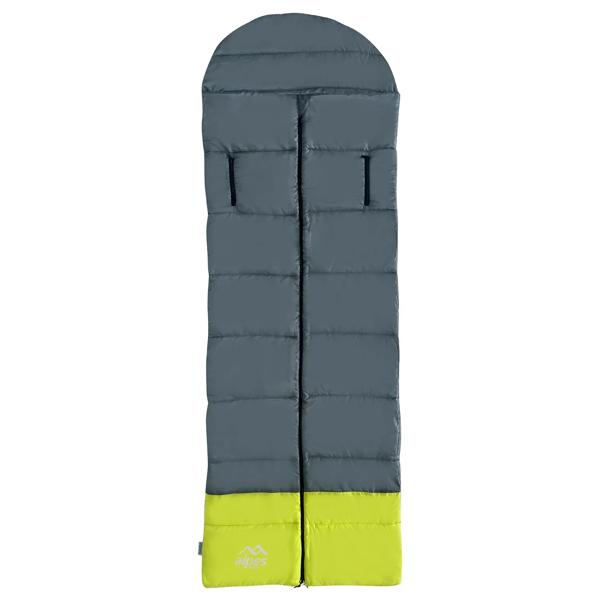 Saco dormir sobre Atómica gris 10/25°C