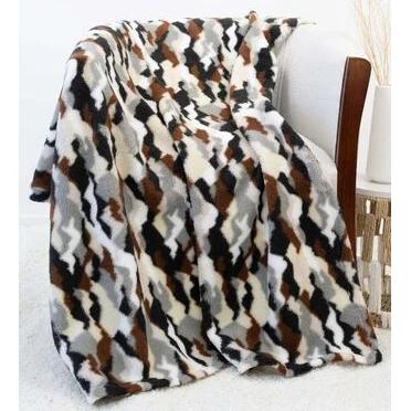 Manta Doral Softy Estampada 127x152 cm