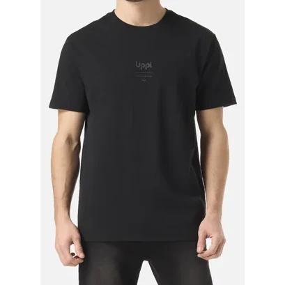 Polera Hombre Adventure Page T-shirt Negro Lippi V26
